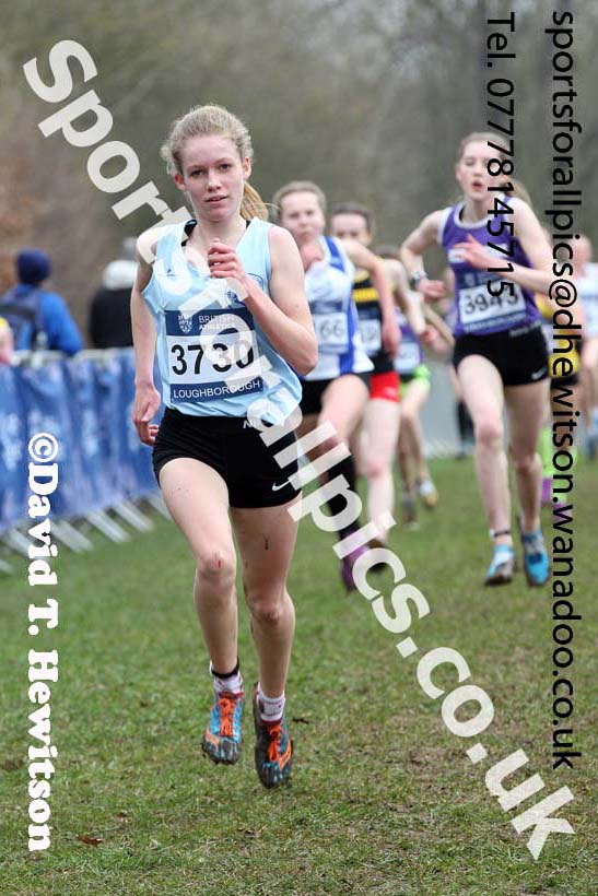 Girls under-15s Inter Counties Cross Country, Prestwold Hall, Loughborough. Photo: David T. Hewitson/Sports for All Pics